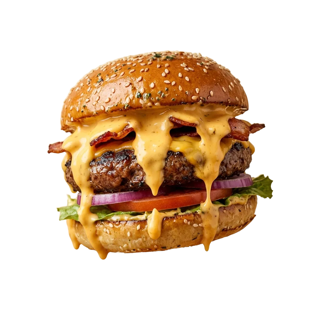 Cheesy Boom Burger